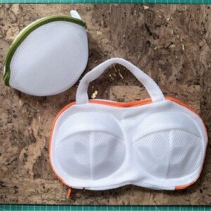 2 Mesh Bra+Underwear Wash Bags
